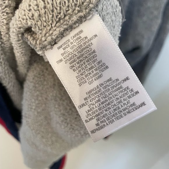 Joie Richardine Ribbed Sweatshirt in Heather Grey - Picture 8 of 8